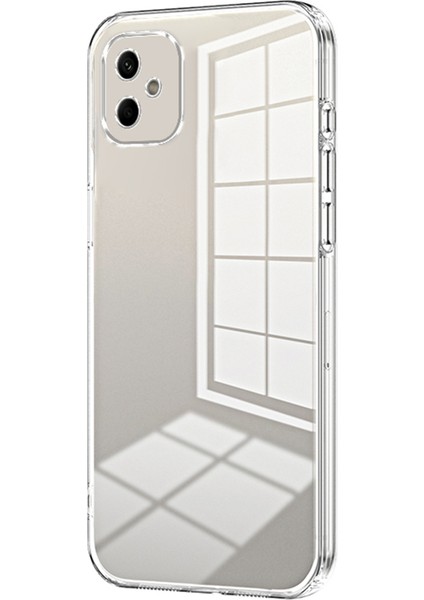 Samsung Galaxy A05 4g Elektrokaplama Tpu Kılıf Hassas Kesikli Telefon Kapağı-Şeffaf (Yurt Dışından)