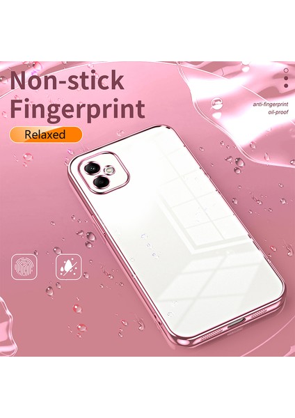 Samsung Galaxy A05 4g Elektrokaplama Tpu Kılıf Hassas Kesikli Telefon Kapağı-Şeffaf (Yurt Dışından) fırsatları