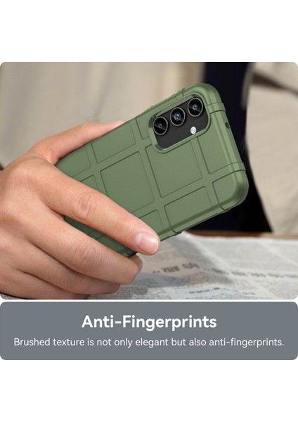 Samsung Galaxy A15 5g Kılıf Kare Izgara Doku Tpu Kabuk Telefon Kılıfı-Yeşil (Yurt Dışından) fırsatları