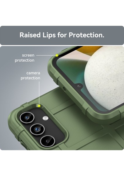 Samsung Galaxy A15 5g Kılıf Kare Izgara Doku Tpu Kabuk Telefon Kılıfı-Yeşil (Yurt Dışından) indirimleri