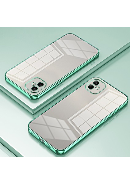 Samsung Galaxy A05 4g Elektrokaplama Tpu Kılıf Hassas Kesikli Telefon Kılıfı-Yeşil (Yurt Dışından) indirimleri