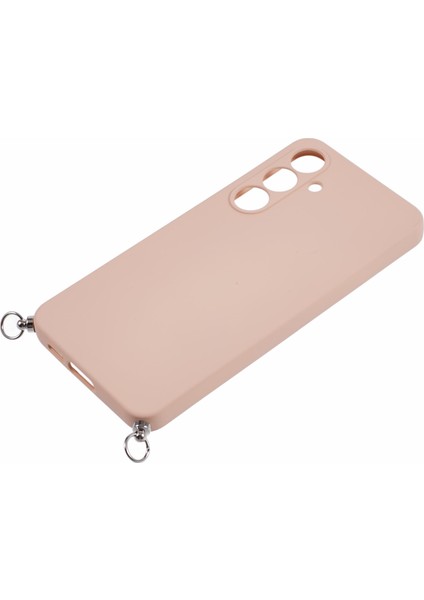 Samsung Galaxy A56 5g Kılıf Esnek Tpu Fiber Astar Darbeye Dayanıklı Çapraz Askılı Telefon Kılıfı-Pembe (Yurt Dışından) fırsatları