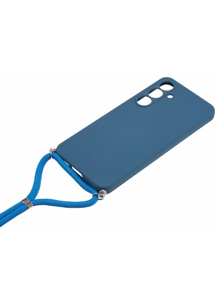 Samsung Galaxy A56 5g Kılıf Esnek Tpu Fiber Astar Darbeye Dayanıklı Çapraz Askılı Telefon Kılıfı-Safir (Yurt Dışından) modelleri