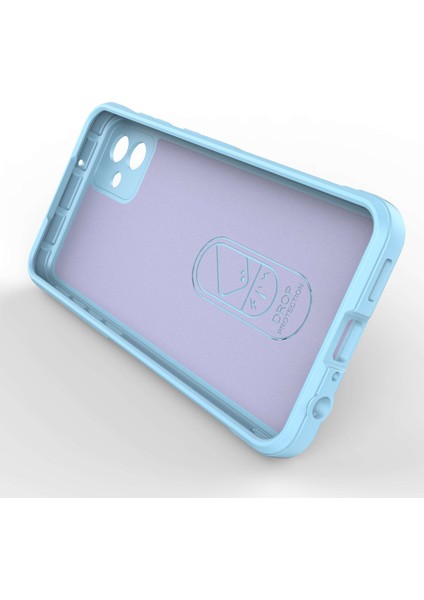 Samsung Galaxy A04 4g (164,4 x 76,3 x 9,1 Mm) Esnek Tpu Cep Telefonu Arka Kapağı Düşme Önleyici Telefon Koruyucu Kılıf-Bebek Mavisi (Yurt Dışından) modelleri