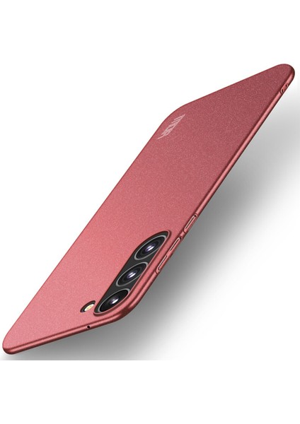 Mofı Shield Mat Serisi Samsung Galaxy S23+DÜŞMEYE Dayanıklı Cep Telefonu Koruyucu Kılıf Sert Pc Kılıfı-Kırmızı (Yurt Dışından)