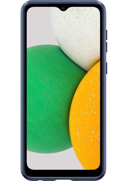 Samsung Galaxy A03 Core Için 1.8mm Tpu Kılıf, Fırçalanmış Yüzey Karbon Fiber Doku Parmak Izi Önleyici Arka Kapak-Mavi (Yurt Dışından) modelleri