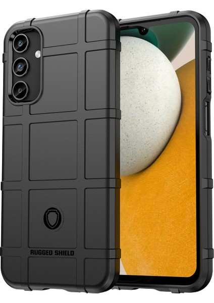 Samsung Galaxy A15 5g Kılıf Kare Izgara Doku Tpu Kabuk Telefon Kılıfı-Siyah (Yurt Dışından)