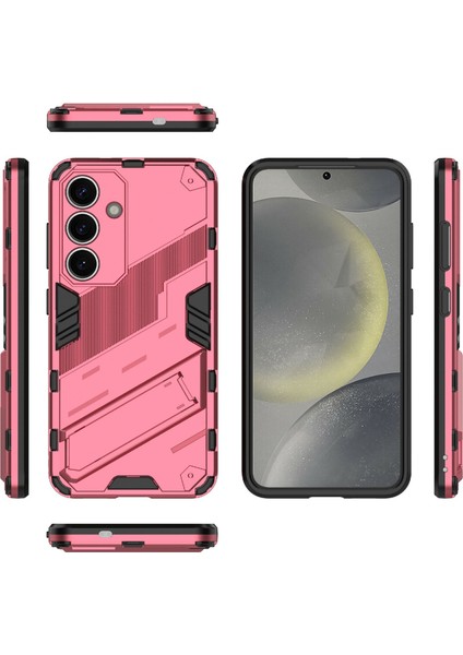 Samsung Galaxy A56 5g Kılıf Pc+Tpu Darbeye Dayanıklı Telefon Kılıfı Kickstand Ile-Gül (Yurt Dışından) fırsatları