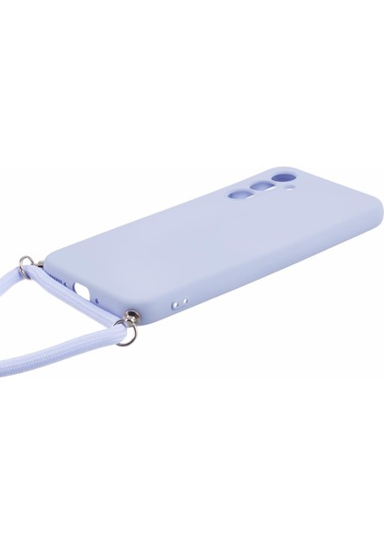 Samsung Galaxy A34 5g Kılıf Fiber Astar Tpu Telefon Kılıfı Uzun Askılı-Açık Mor (Yurt Dışından) modelleri