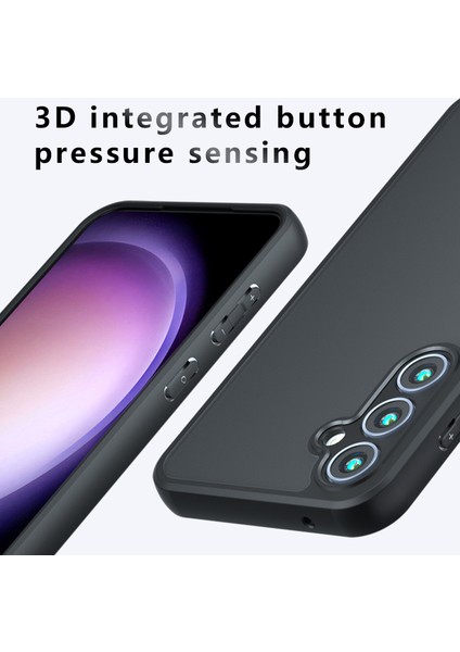 Samsung Galaxy A25 5g Kılıf Pc + Tpu Mat Telefon Kılıfı - Siyah (Yurt Dışından) indirimleri