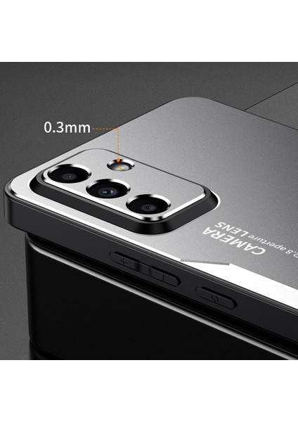 Samsung Galaxy A34 5g Darbeye Dayanıklı Kılıf Alüminyum Alaşım + Tpu + Pc Kombinasyonu Koruyucu Kabuk-Altın (Yurt Dışından) modelleri