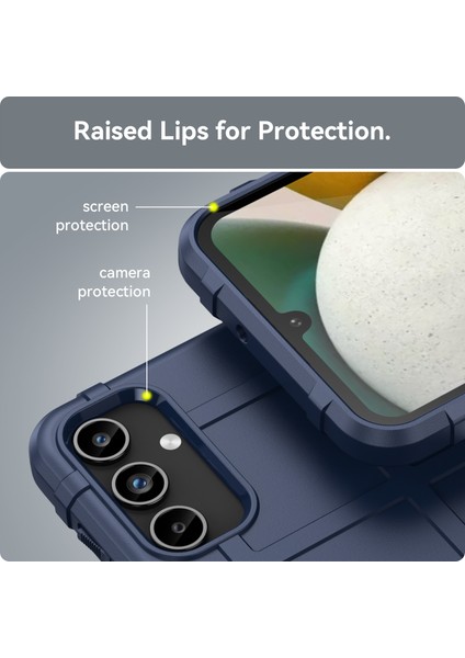 Samsung Galaxy A15 5g Kılıf Kare Izgara Doku Tpu Kabuk Telefon Kılıfı-Mavi (Yurt Dışından) indirimleri