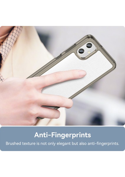 Samsung Galaxy A05 4g Kılıf Çizilmez Tpu+Akrilik Telefon Kılıfı-Şeffaf Gri (Yurt Dışından) fırsatları