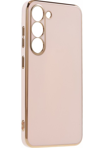 Samsung Galaxy S23 Için Çizilmez Tpu Telefon Kılıfı Elektrokaplama 6d Parlak Cep Telefonu Arka Kapağı-Pembe (Yurt Dışından) modelleri
