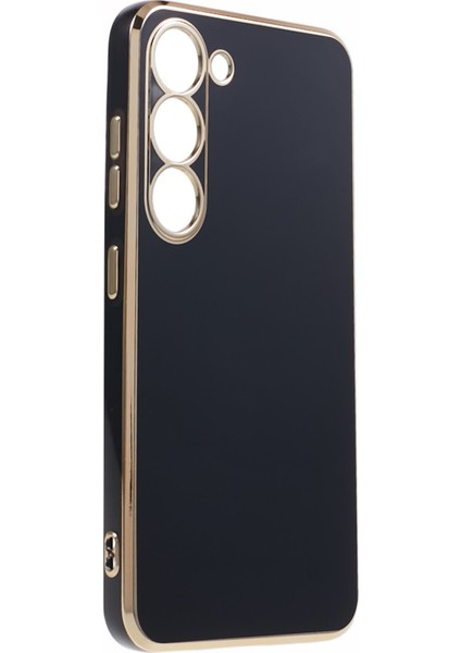 Samsung Galaxy S23 Için Çizilmez Tpu Telefon Kılıfı Elektrokaplama 6d Parlak Cep Telefonu Arka Kapağı-Siyah (Yurt Dışından) modelleri