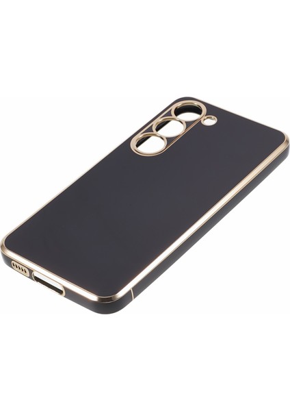 Samsung Galaxy S23 Için Çizilmez Tpu Telefon Kılıfı Elektrokaplama 6d Parlak Cep Telefonu Arka Kapağı-Siyah (Yurt Dışından) fırsatları