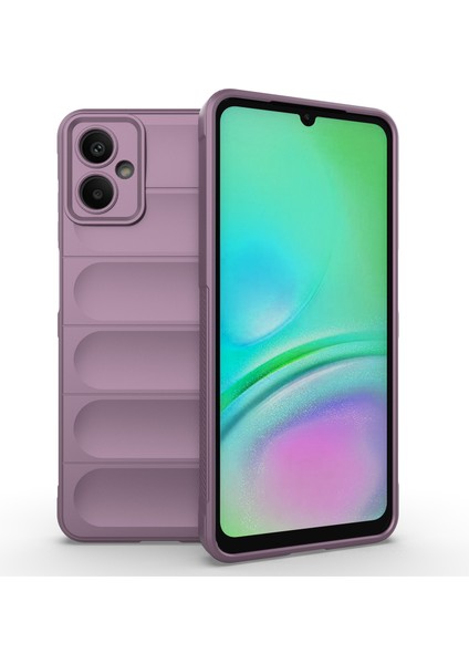 Samsung Galaxy A06 5g Kılıf Düşmeye Karşı Yumuşak Tpu Sağlam Telefon Arka Kapağı-Açık Mor (Yurt Dışından)