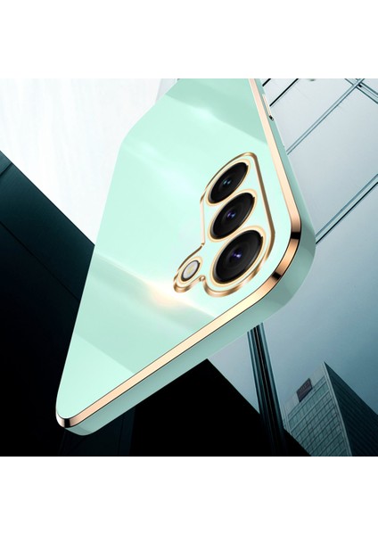 Xınlı Samsung Galaxy S25 Kılıf Tpu Telefon Kılıfı Galvaniz Çerçeveli-Beyaz (Yurt Dışından) fiyatları