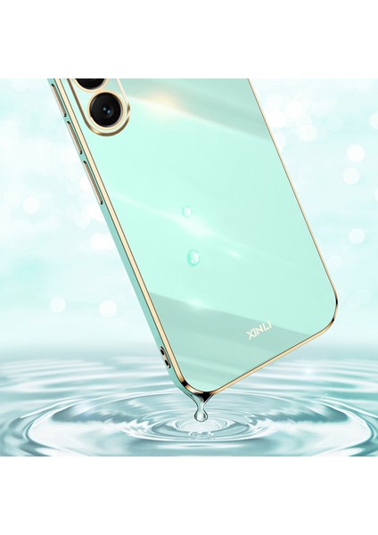 Xınlı Samsung Galaxy S25 Kılıf Tpu Telefon Kılıfı Galvaniz Çerçeveli-Beyaz (Yurt Dışından) modelleri