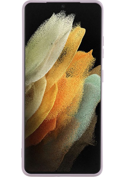 Samsung Galaxy S21 Ultra 5g Tpu Telefon Kılıfı Fiber Astarlı Ka Cep Telefonu Kılıfı-Açık Mor (Yurt Dışından) fiyatları
