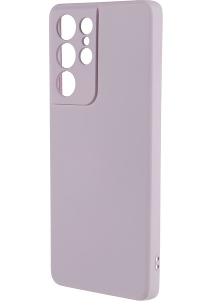 Samsung Galaxy S21 Ultra 5g Tpu Telefon Kılıfı Fiber Astarlı Ka Cep Telefonu Kılıfı-Açık Mor (Yurt Dışından) modelleri