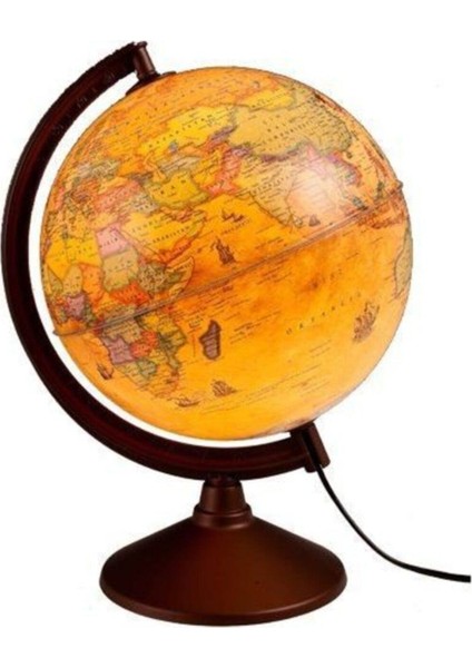 Işıklı Antik Dünya Küresi 30 cm – Dekoratif Aydınlatmalı Masa Üstü Model, Ev ve Ofis İçin 44301 fiyatları