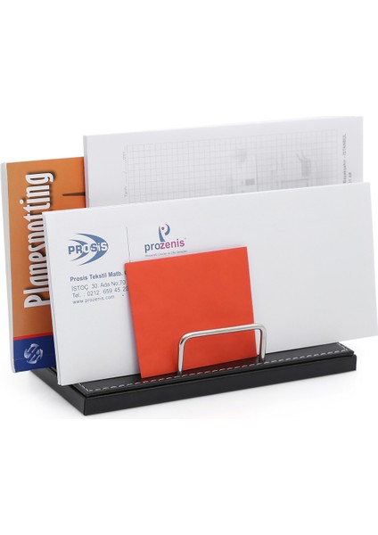 Osmanbey Siyah Deri 10 Parça Sümen ve Masa İsimliği Seti 49x36 cm – Şık ve Profesyonel Ofis Kullanımı