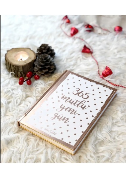 Rosegold 365 Mutlu Gün Temalı, Tarihsiz ve Şık Tasarımlı Ajanda – Günlük Planlama İçin İdeal