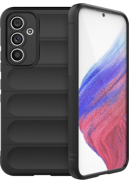 Samsung Galaxy A54 5g Sağlam Arka Düşmeye Dayanıklı Cep Telefonu Kılıfı Esnek Tpu Koruyucu Kılıf-Siyah (Yurt Dışından)