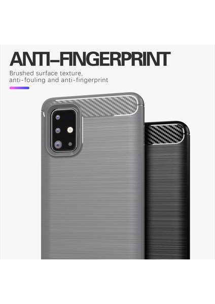 1.8mm Isı Dağıtıcı Tpu Kılıf Tam Fırçalanmış Yüzey Kaplaması Karbon Fiber Doku Telefon Kılıfı Samsung Galaxy A71 4g SM-A715-KIRMIZI (Yurt Dışından) indirimleri