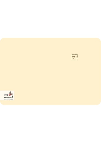 Magic Notebooks Series Çizgisiz A6 Defter Seti 4'lü – Sarı ve Krem Renk, Esnek Kapak (10,5x14 cm)