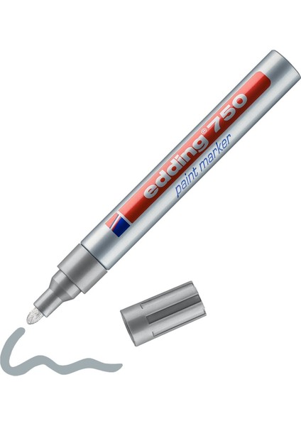 E-750 Gümüş Renk Dekorasyon ve Boya Markörü – Metal, Cam, Ahşap Yüzeyler İçin Kalıcı Mürekkep fırsatları