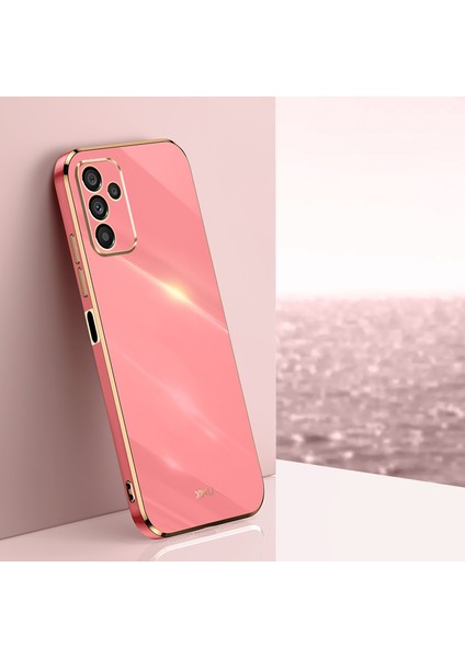 Xınlı Anti-Düşme Telefon Kılıfı Samsung Galaxy A14 5G/A14 4g Elektrokaplama Altın Kenar Tpu Cep Telefonu Kılıfı-Kırmızı (Yurt Dışından) indirimleri