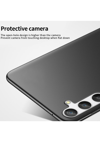 Pınwuyo Pc Serisi Samsung Galaxy A34 5g Mat Telefon Kılıfı Akıllı Telefon Kılıfı Manyetik Halka Tutucu Ile-Mavi (Yurt Dışından) fırsatları