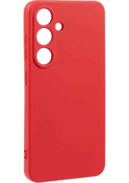 Samsung Galaxy S25+KILIF Tpu Arka Yumuşak Çizilmez Fiber Astar Telefon Kılıfı-Kırmızı (Yurt Dışından) modelleri