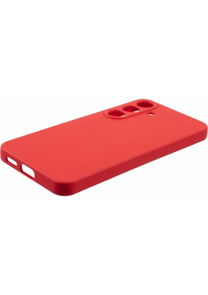 Samsung Galaxy S25+KILIF Tpu Arka Yumuşak Çizilmez Fiber Astar Telefon Kılıfı-Kırmızı (Yurt Dışından) indirimleri