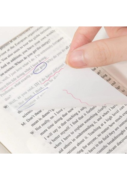 Yapışkanlı Şeffaf Not Kağıdı 75x75 mm – 50 Yaprak, Pratik ve Dayanıklı Ofis Not Defteri