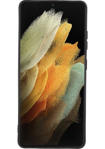Samsung Galaxy S21 Ultra 5g Tpu Telefon Kılıfı Fiber Astarlı Ka Cep Telefonu Kılıfı-Siyah (Yurt Dışından) fiyatları