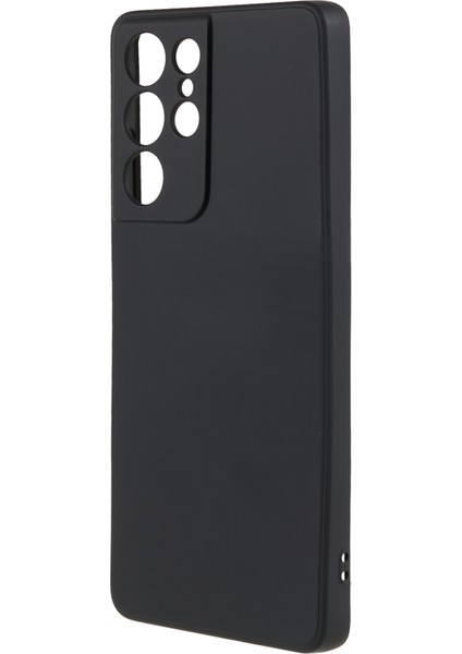 Samsung Galaxy S21 Ultra 5g Tpu Telefon Kılıfı Fiber Astarlı Ka Cep Telefonu Kılıfı-Siyah (Yurt Dışından) modelleri