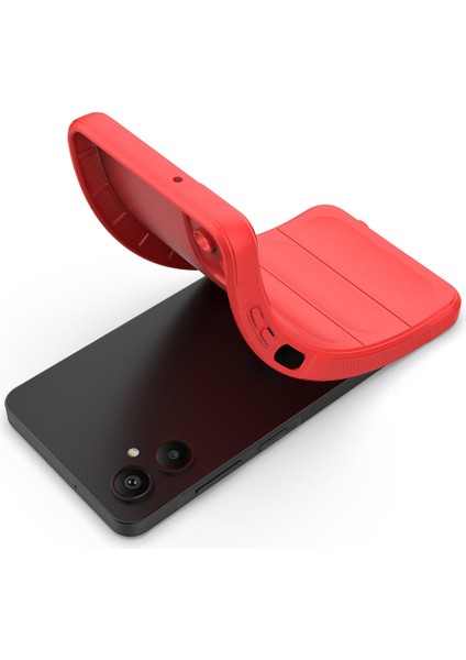Samsung Galaxy A06 5g Kılıf Düşmeye Karşı Yumuşak Tpu Sağlam Telefon Arka Kapağı-Kırmızı (Yurt Dışından) fırsatları