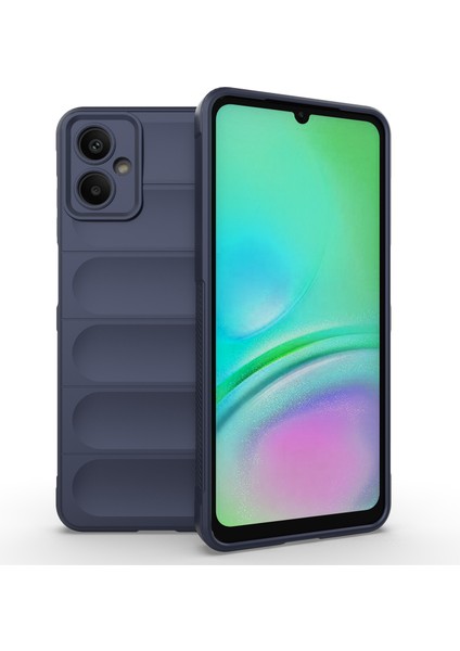Samsung Galaxy A06 5g Kılıf Düşmeye Karşı Yumuşak Tpu Sağlam Telefon Arka Kapağı-Koyu Mavi (Yurt Dışından)