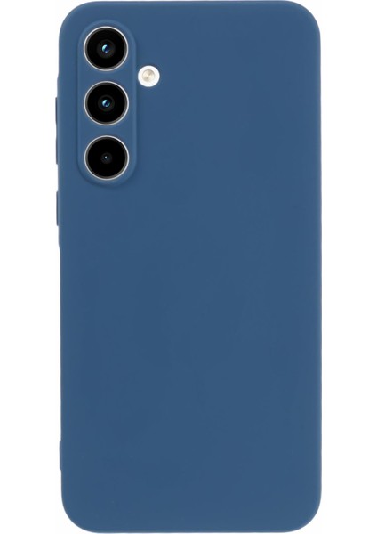 Samsung Galaxy A55 5g Telefon Kılıfı Tpu Darbeye Dayanıklı Yumuşak Fiber Astarlı Kılıf-Safir (Yurt Dışından)