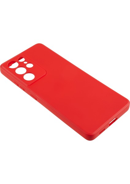 Samsung Galaxy S21 Ultra 5g Tpu Telefon Kılıfı Fiber Astarlı Ka Cep Telefonu Kılıfı-Kırmızı (Yurt Dışından) fırsatları