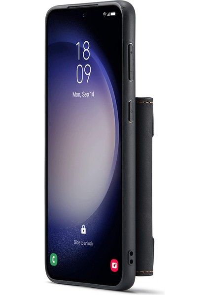 Dg.mıng M2 Serisi Samsung Galaxy S25 Kılıf Pu+Pc+Tpu Telefon Kılıfı Çıkarılabilir Cüzdan-Siyah (Yurt Dışından) modelleri