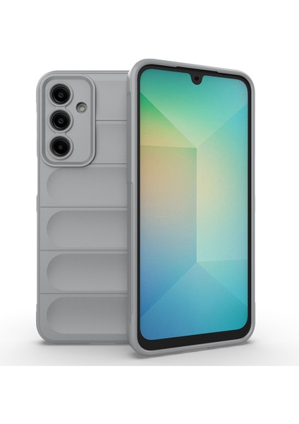 Samsung Galaxy A26 5g Kılıf Düşmeye Karşı Yumuşak Tpu Sağlam Telefon Arka Kapağı-Açık Gri (Yurt Dışından)