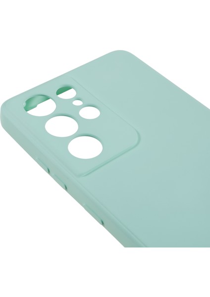 Samsung Galaxy S21 Ultra 5g Tpu Telefon Kılıfı Fiber Astarlı Ka Cep Telefonu Kılıfı-Açık Yeşil (Yurt Dışından) indirimleri