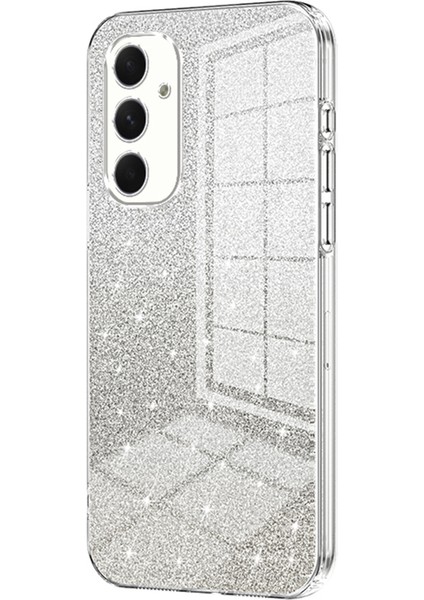 Samsung Galaxy A54 5g Kılıf Degrade Parıltılı Tpu Telefon Arka Kapağı (Hassas Kesim) - Şeffaf (Yurt Dışından)