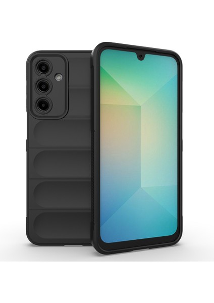 Samsung Galaxy A26 5g Kılıf Düşmeye Karşı Yumuşak Tpu Sağlam Telefon Arka Kapağı-Siyah (Yurt Dışından)