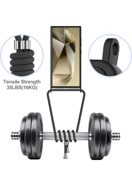 Samsung Galaxy S24 Ultra Kılıf Kart Tutucu Sıvı Silikon Ipeksi Dokunmatik Telefon Kılıfı-Siyah (Yurt Dışından) fırsatları