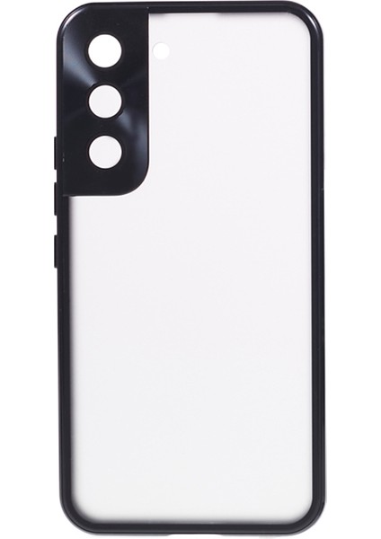 Samsung Galaxy S22+5G Manyetik Metal Çerçeve Telefon Kılıfı Çift Taraflı Temperli Cam Tam Koruyucu Kılıf Kilit Tokalı-Siyah (Yurt Dışından) fiyatları